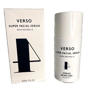 VERSO 4 Super Facial Serum with Retinol 8, 1floz / 30ml Made in SWEDEN